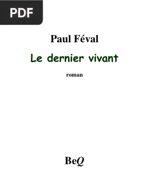 Le dernier vivant