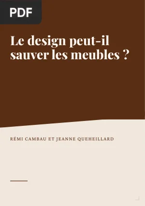 Le design peut-il sauver les meubles ?