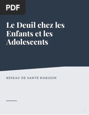 Le Deuil chez les Enfants et les Adolescents