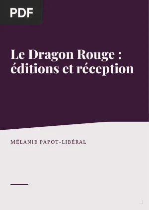 Le Dragon Rouge : éditions et réception d'un grimoire