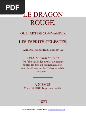 Le Grand Grimoire ou Le Dragon Rouge