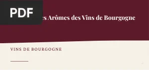 Le guide des arômes des vins de Bourgogne