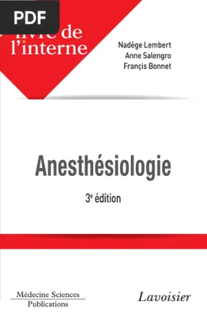 Le Livre de l'Interne Anesthésiologie