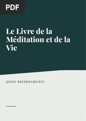 Le Livre de la Méditation et de la Vie