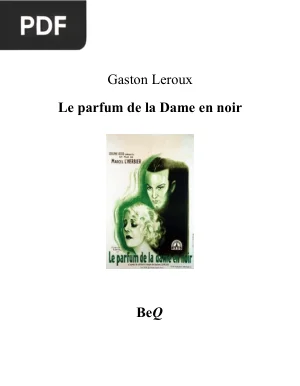 Le Parfum de la Dame en Noir