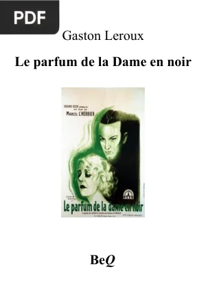 Le parfum de la Dame en noir