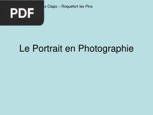 Le Portrait en Photographie