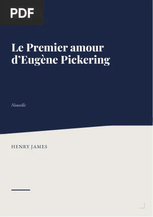 Le Premier amour d'Eugène Pickering