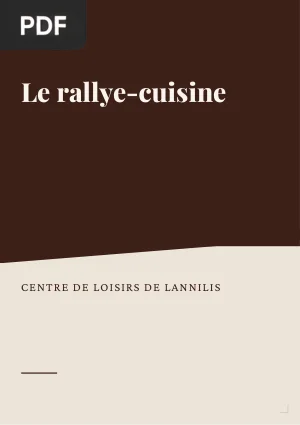 Le rallye-cuisine
