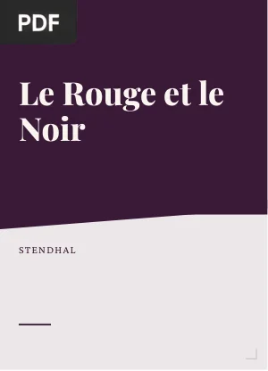 Le Rouge et le Noir
