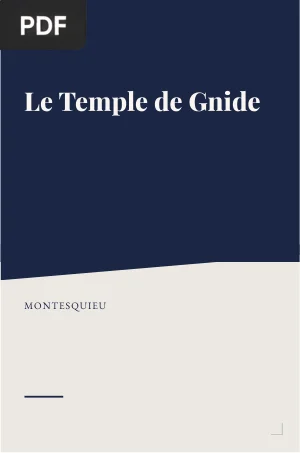 Le Temple de Gnide