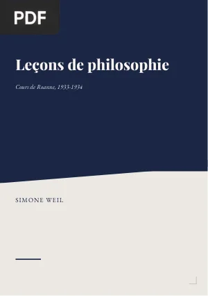 Leçons de philosophie