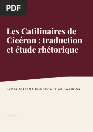 Les Catilinaires de Cicéron : traduction et étude rhétorique
