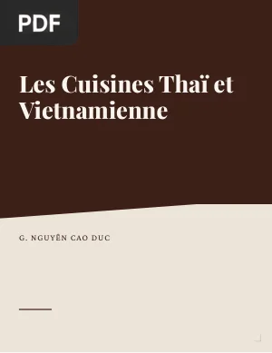 Les Cuisines Thaï et Vietnamienne