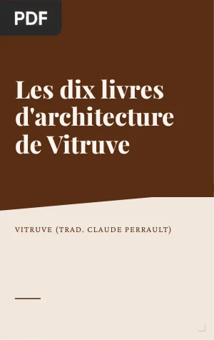 Les dix livres d'architecture de Vitruve