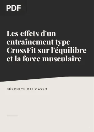 Les effets d'un entraînement type CrossFit sur l'équilibre et la force musculaire