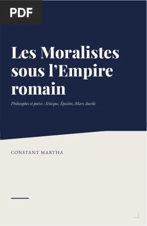 Les Moralistes sous l'Empire romain