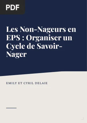 Les non-nageurs en EPS : organiser un cycle de savoir-nager