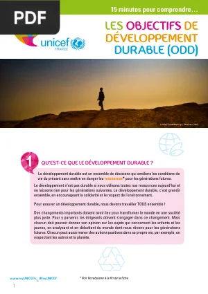 Les Objectifs de développement durable (ODD) : 15 minutes pour comprendre