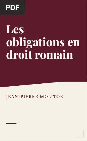 Les obligations en droit romain