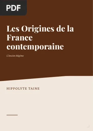 Les Origines de la France contemporaine : l'Ancien Régime