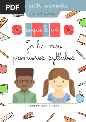 Les petits apprentis - Je lis mes premières syllabes