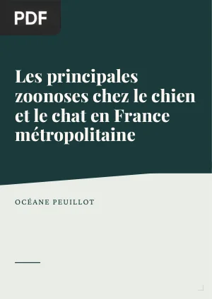 Les principales zoonoses chez le chien et le chat en France métropolitaine