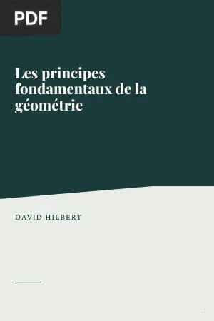 Les principes fondamentaux de la géométrie