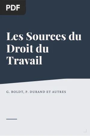 Les sources du droit du travail