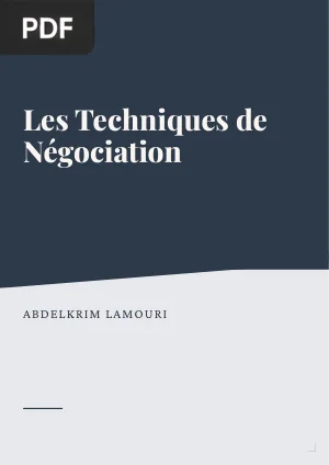 Les Techniques de Négociation