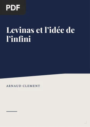 Levinas et l'idée de l'infini