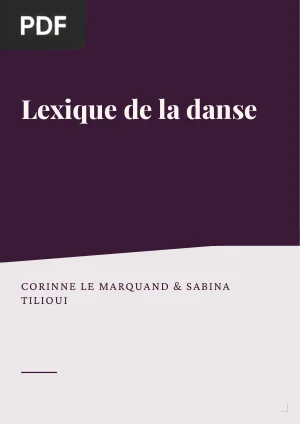 Lexique de la danse