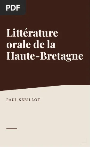 Littérature orale de la Haute-Bretagne