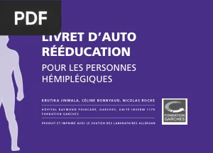 Livret d'auto rééducation pour les personnes hémiplégiques