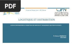 Logistique et distribution