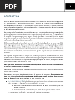 Manuel d'Analyse Financière et Économique