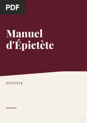 Manuel d'Épictète