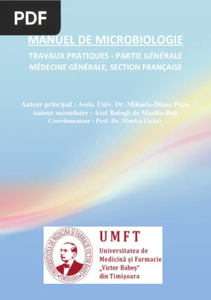 Manuel de microbiologie - Travaux pratiques