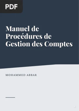 Manuel de Procédures de Gestion des Comptes