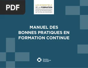 Manuel des Bonnes Pratiques en Formation Continue