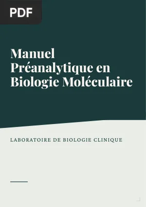 Manuel Préanalytique en Biologie Moléculaire