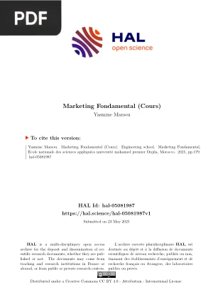 Marketing Fondamental (Cours)