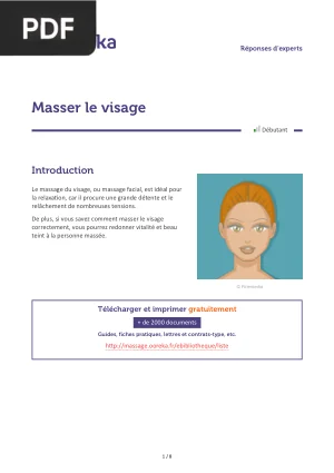 Masser le visage