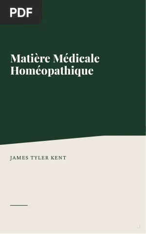 Matière Médicale Homéopathique