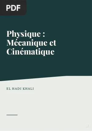 Mécanique, Cinématique