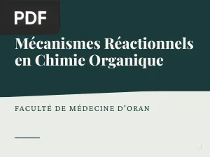 Mécanismes Réactionnels en Chimie Organique