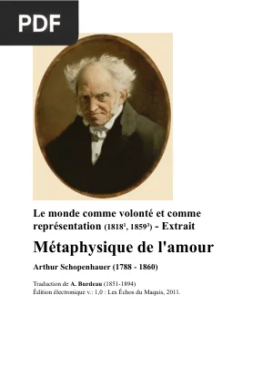 Métaphysique de l'Amour