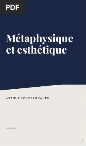 Métaphysique et esthétique