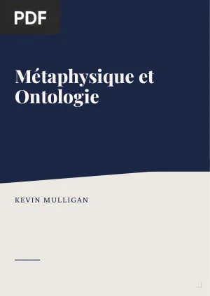 Métaphysique et ontologie