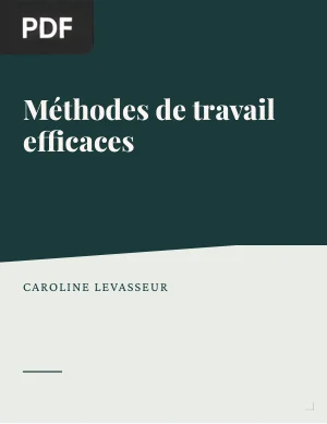 Méthodes de travail efficaces